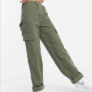 ASOS DESIGN Tall cargo pants with utility pocket